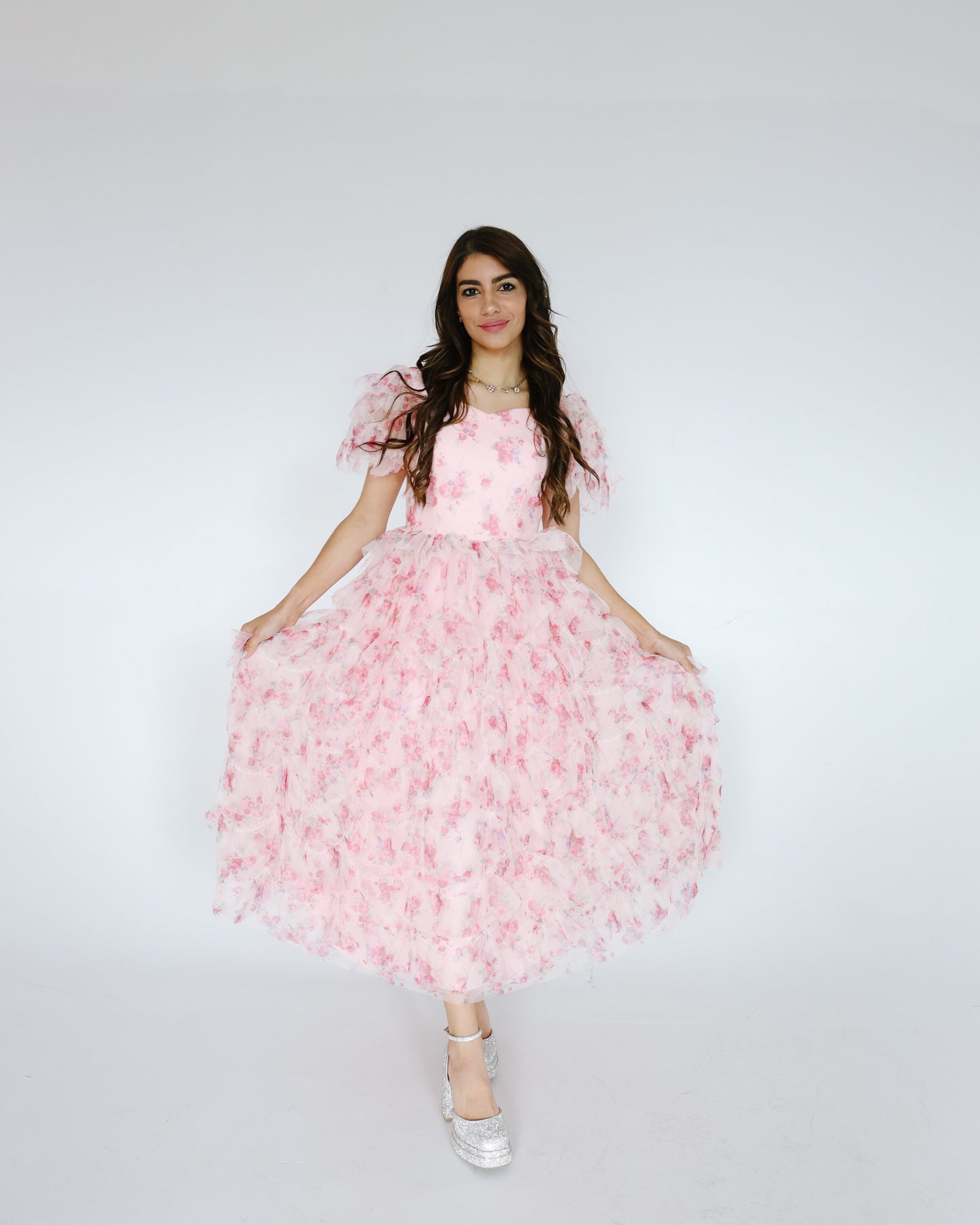 Preorder Rosalie Dress in Pink